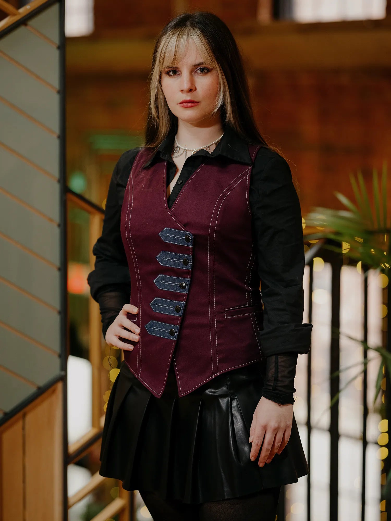 Harker Vest - Venetian Wine [Womens]