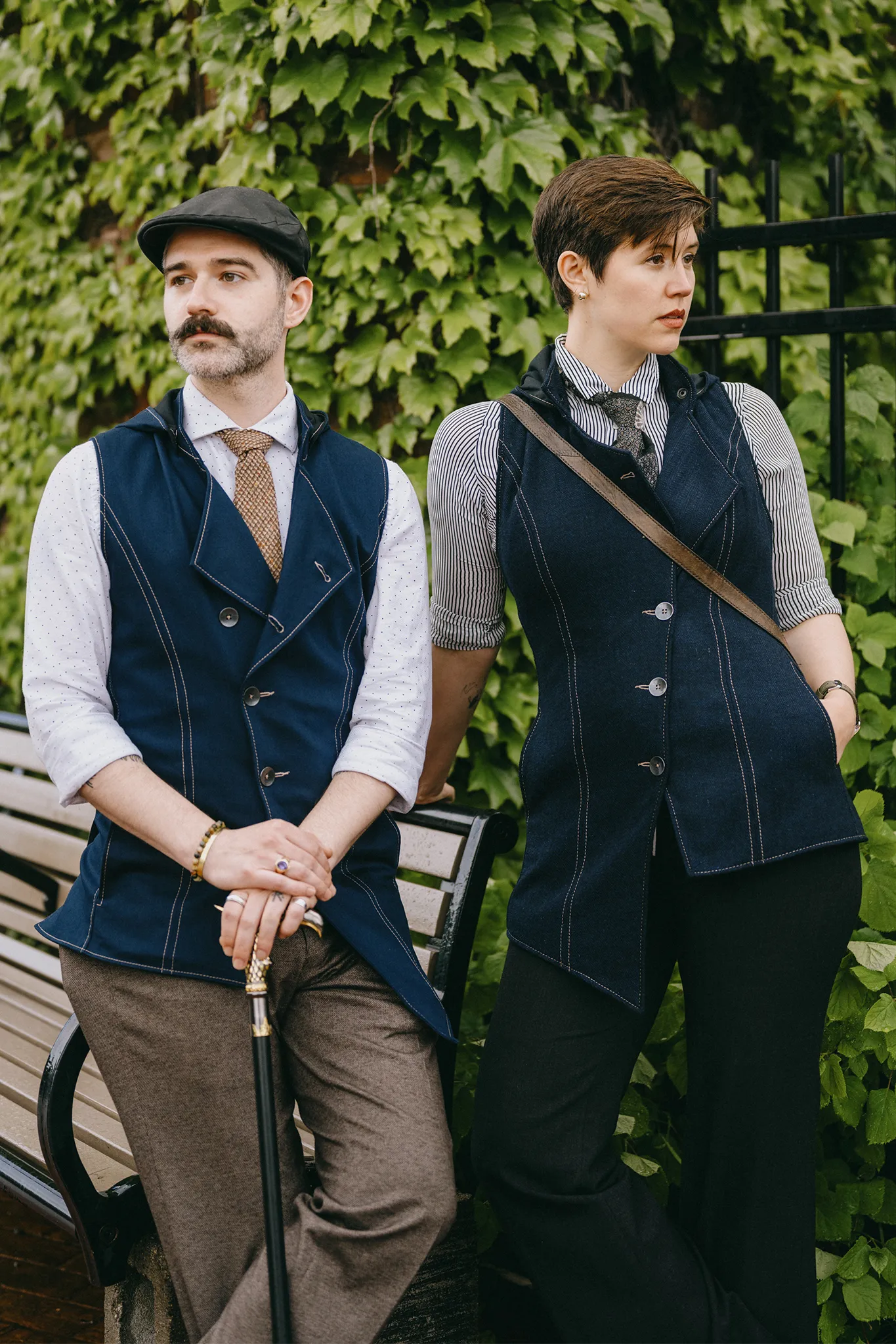 Corvo Vest - Victorian Midnight [Mens]