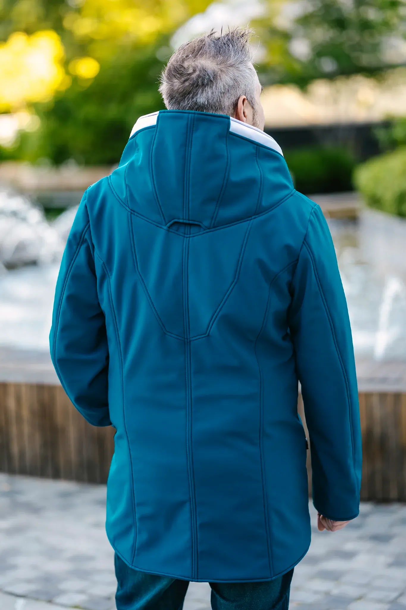 Garrus Parka  - Turian Blue [Mens]